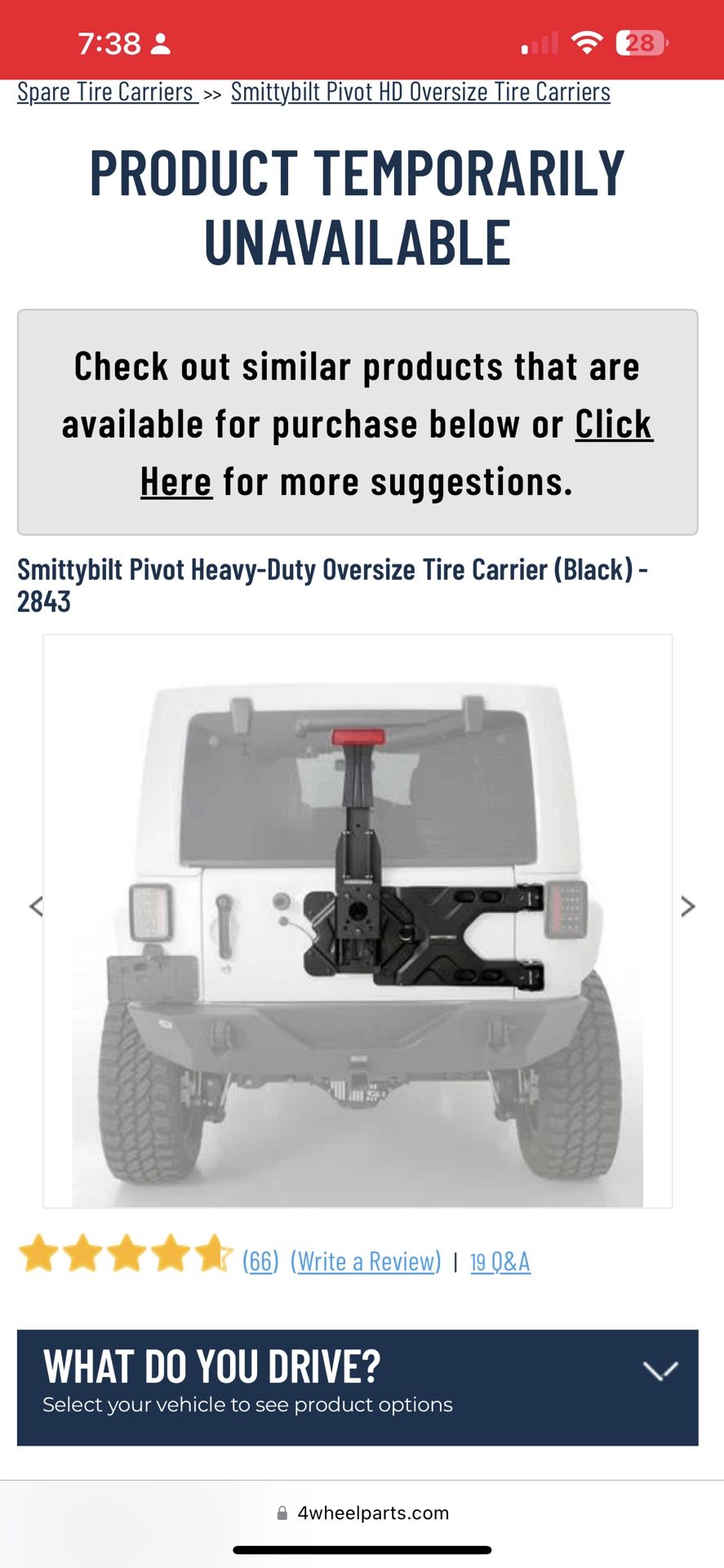 Jeep Jk Smittybilt Tire Carrier