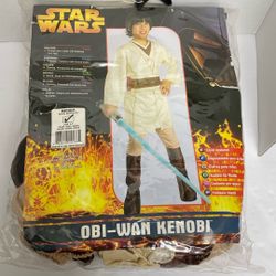 Star Wars OBI-WAN KENBI Size Medium For 5-7 Years Old Costume