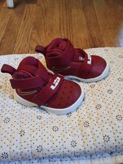Baby Girl 2C Maroon/White Jordans
