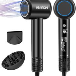 Hair Dryer High-Speed Ionic Low Noise Blow Dryer with Brushless Motor