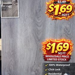 6mm - Lvp - 20 Mil Wear Layer - 9x60 - With Pad Attached 