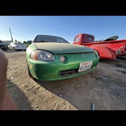 93 HONDA DEL SOL FULLY STOCK GREEN