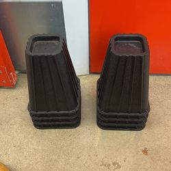 8inch Bed Risers, 2 Sets Of 4