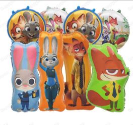Zootopia balloons