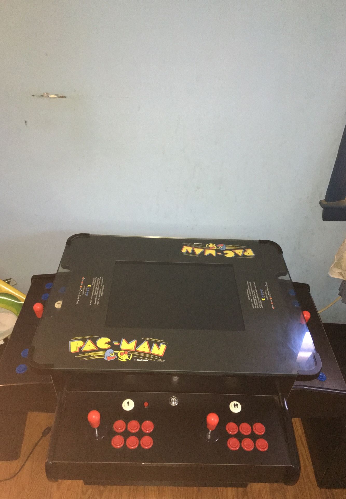 PAC Man game table