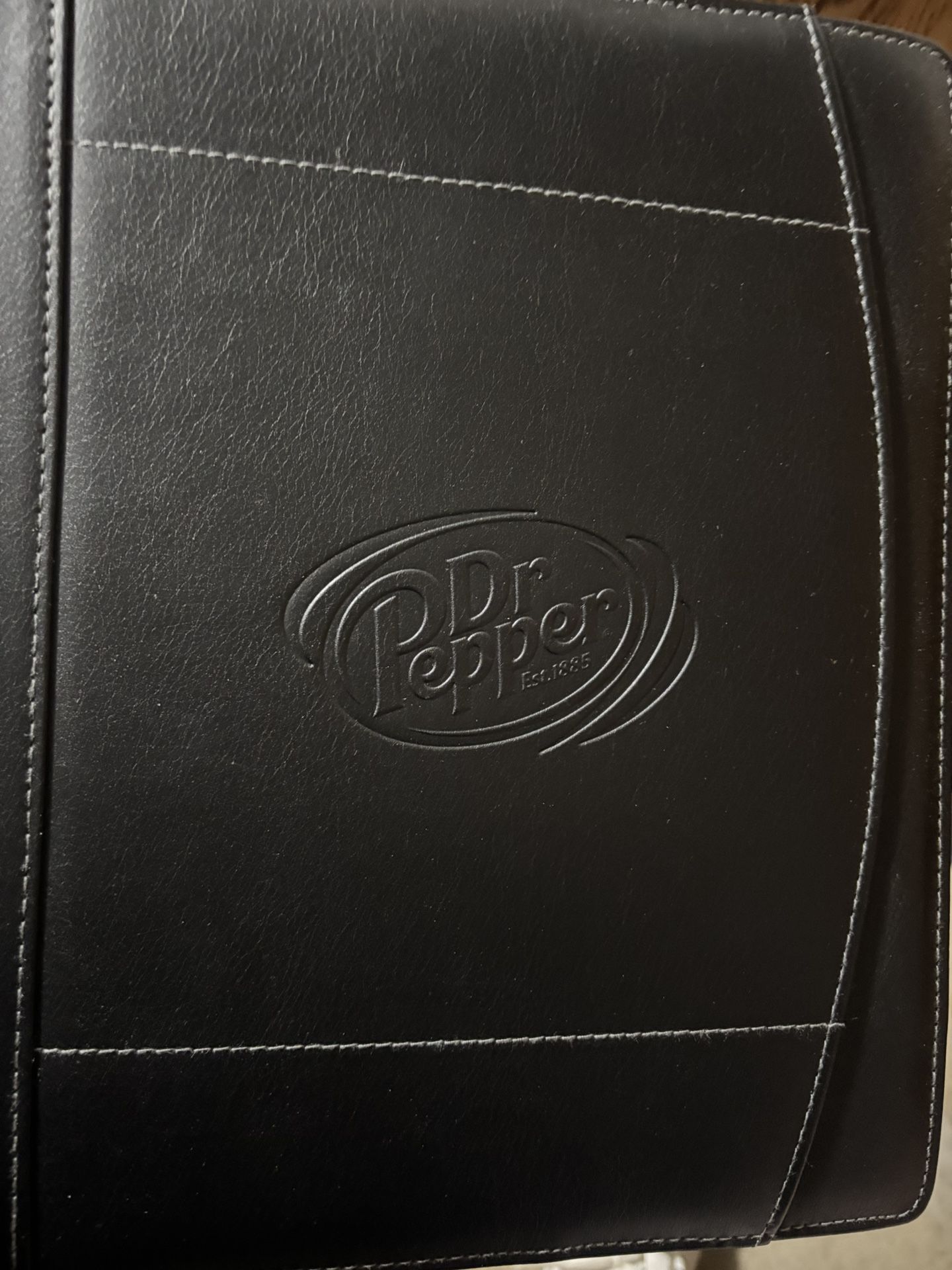 Dr. Pepper Embossed Business Portfolio