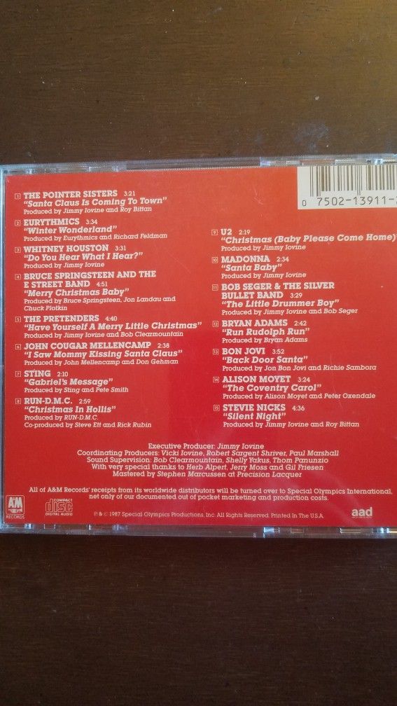 "A Very Special Christmas" - Christmas Mix CD