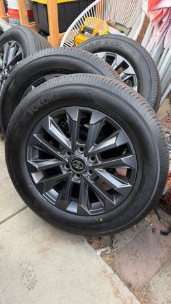 Toyota OEM Wheels with Yokohama Tires Set of 4