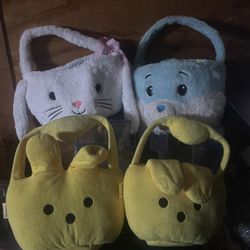 Peep Plush Easter Baskets 