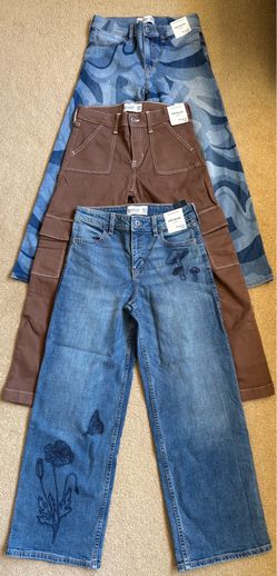 NWT: 3 Abercrombie Girl’s Jeans
