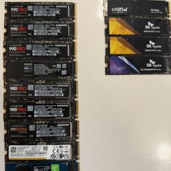2TB NVMe SSDs