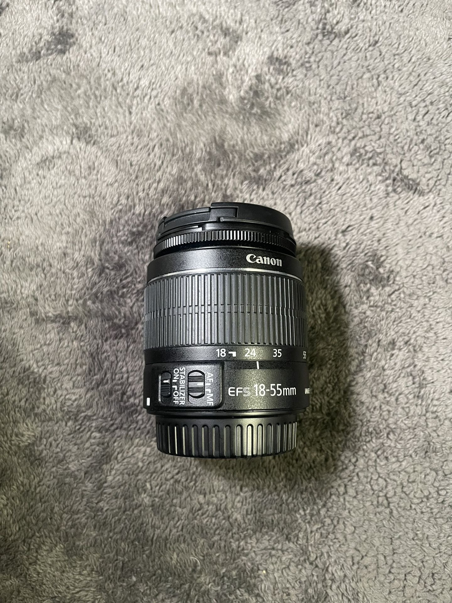 CANON EFS 18-55MM IMAGE STABILIZER LENS AF/MF MACRO 0.25m/0.8ft. 1:3.5-5.6 IS II