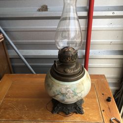 Antique Oil Lamp