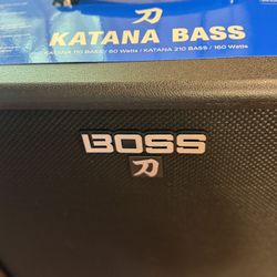Boss Katana Bass 110 Amp  60 Watts - New In Box