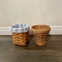 Bundle Of 2 Longaberger Baskets 