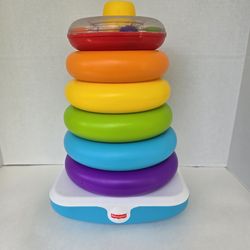 Fisher-Price, Giant Rock-a-Stack Infant Toy w/ 6 Colorful Rings