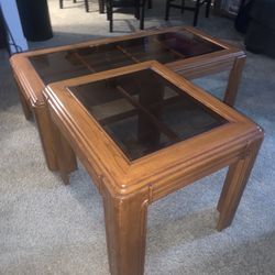 Coffee Table / End Tables Set Of Two