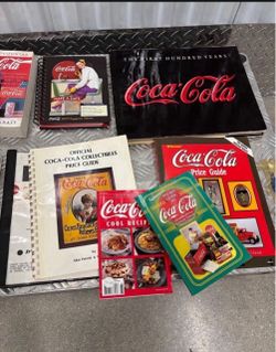 For the Coca-Cola collector  11 collectable Coca Cola books .   In good condition   $40 for all