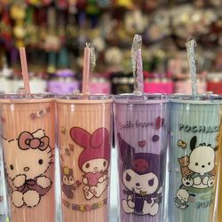 Cups Different Characters 