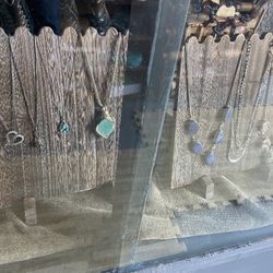 Sterling Silver & Gemstone Necklaces $40 Each