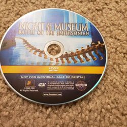 Night at the Museum: Battle of the Smithsonian (DVD, 2009)