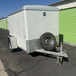 2006 Wells Cargo 8’ Enclosed utility Trailer