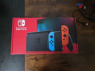 Nintendo Switch V2 CIB Bundle - Animal Crossing + 128GB & Grip