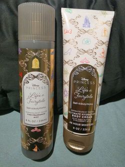 Bath and body Princess Collection