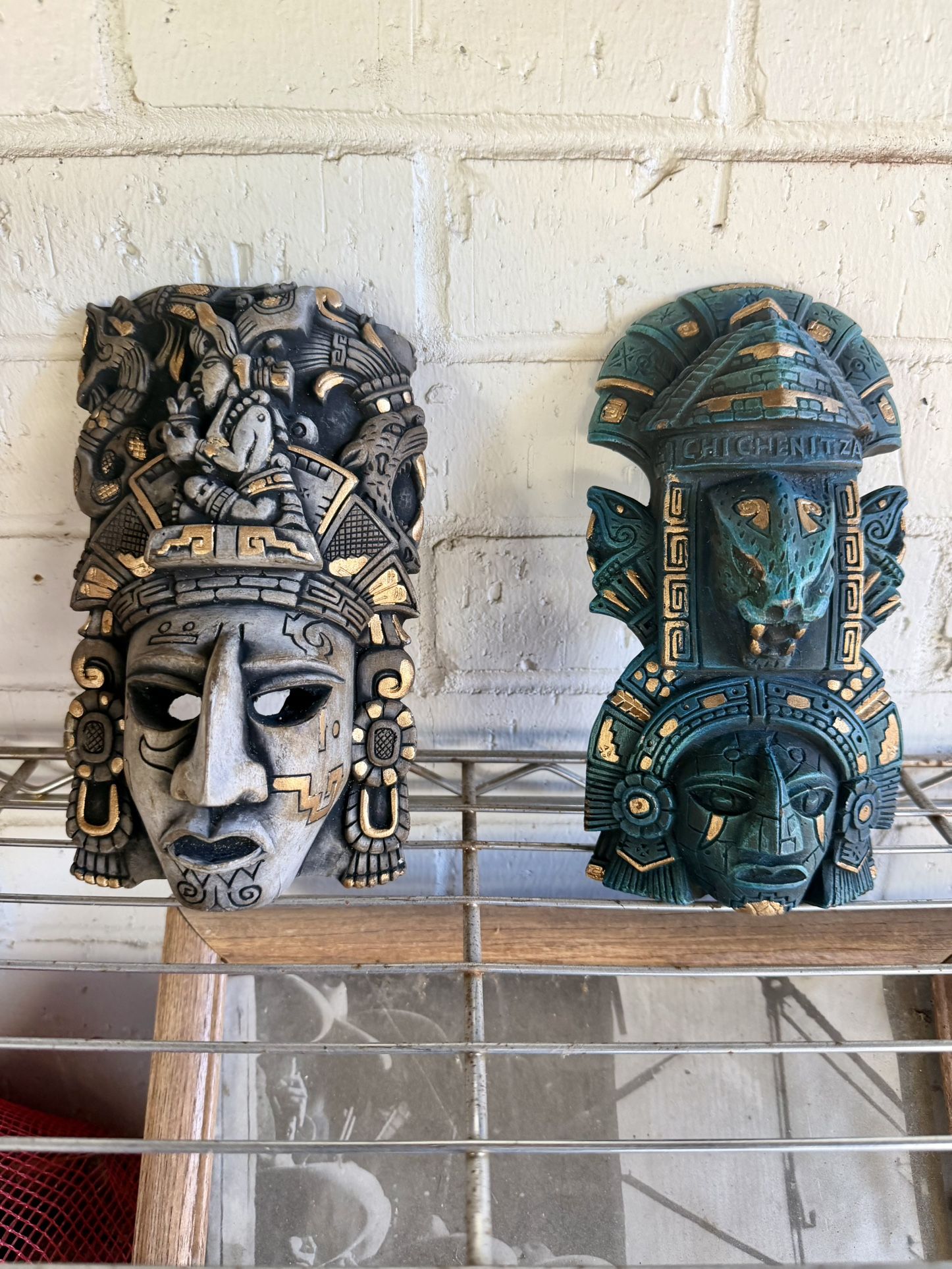 Chichen Itza Statues