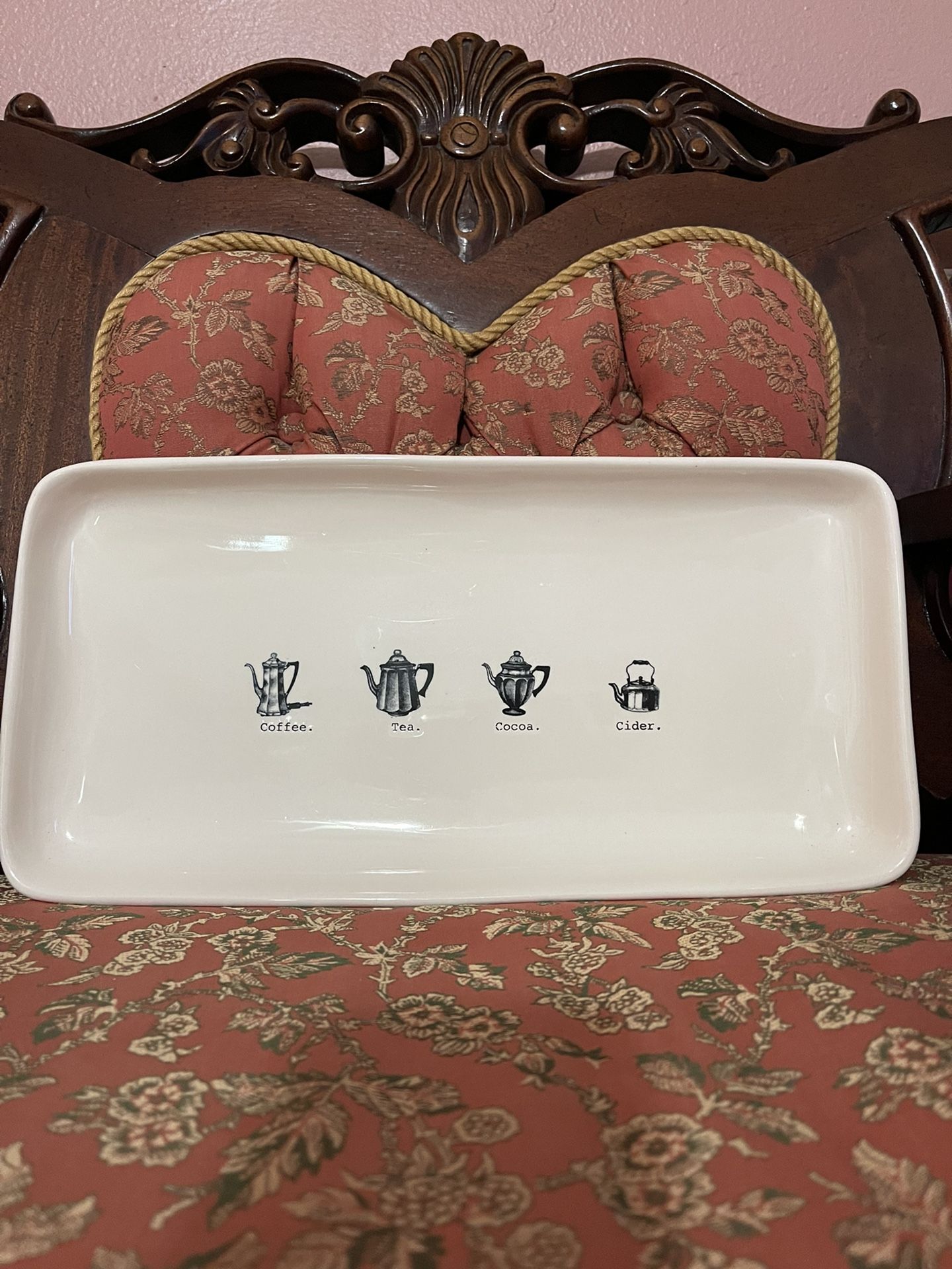 Rae Dunn Coffee/Tea Tray