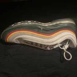 Nike Air Max 97 SE Ratatouille White Evergreen Size 12 Sneakers 