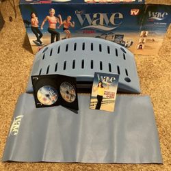 The Wave Blue Exercise Fitness Workout Step Board The Firm Complete In Box Fun