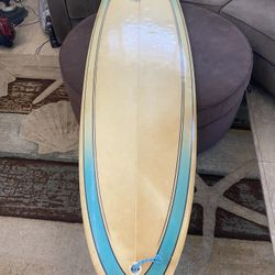 Surfboard 8’ Hank Warner Custom Shapes 3 Fin