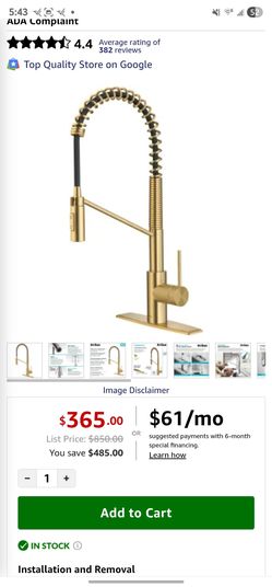 Kraus Kitchen Faucet - NIB