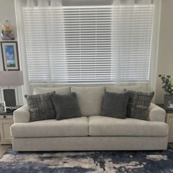 Ashley Furniture Soletren Sofa (Stone Color)