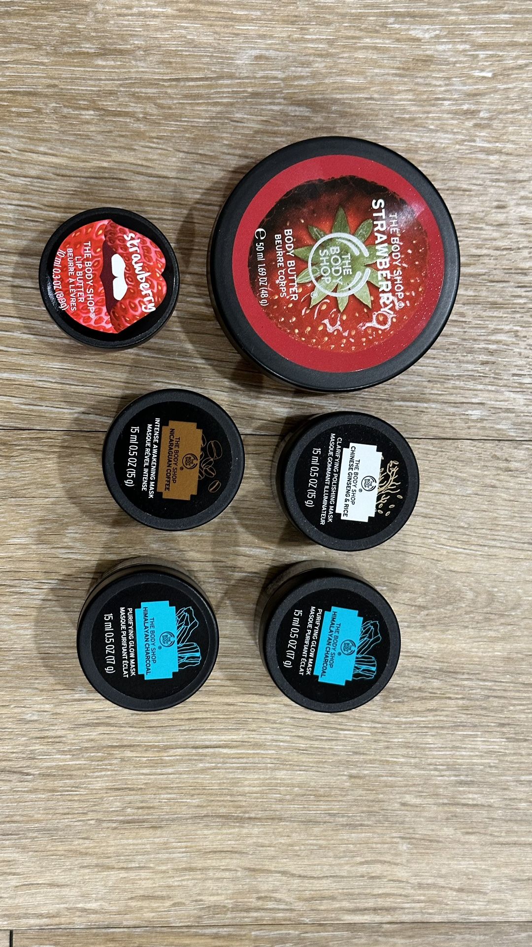 The Body Shop Body Butter And Face Masks