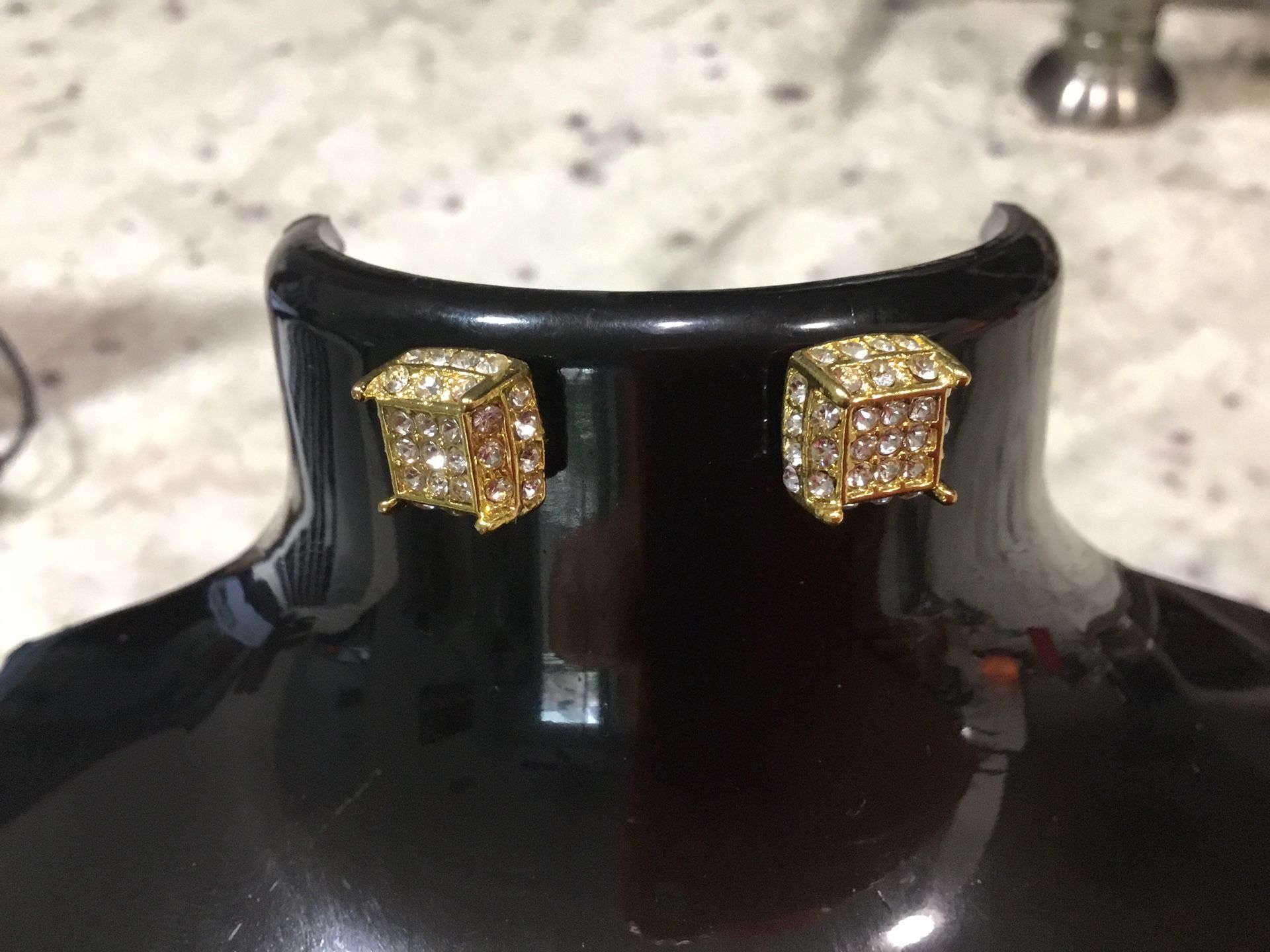 Bling Diamond Earrings