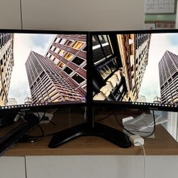 Dual monitors