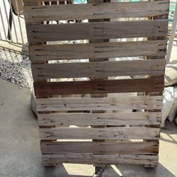 3 Wooden Pallets