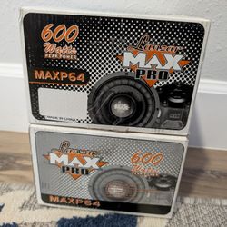 Lanzar Max Pro 600 W Peak Power Car Speakers