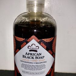 New, Nubian African Black Liquid Soap