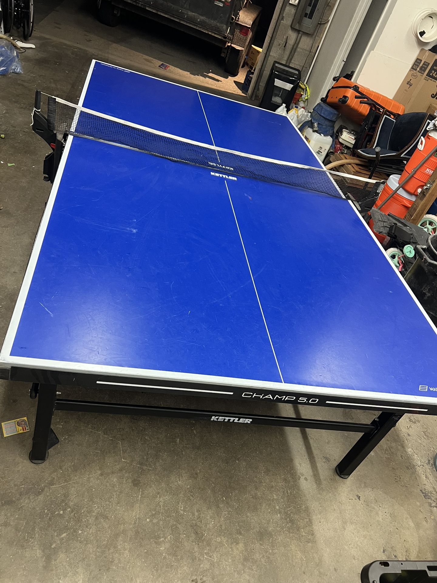 Kettler Champ 5.0 Ping Pong Table Tennis