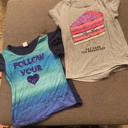 Girls pj Shirts 