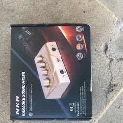 Karaoke Sound Mixer