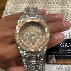 Iced Out Watch 