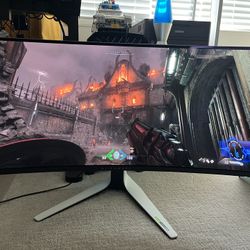 Alienware 34 Curved Ultra-wide Monitor AW3423DW