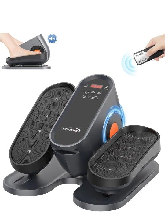 Under Desk Elliptical Machine, Electric Ellipse Leg Exerciser While Sitting for Seniors Adults, Leg Ercise Pro, Leg Exerciser While Sitting