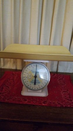 Nursery scale . Can be used as a nursery decoration. Have a nice day