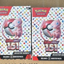 Pokemon 151 Booster Bundles