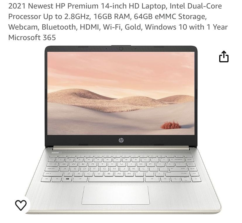 HP Premium 14’’ Laptop